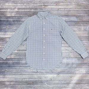 Vineyard Vines Plaid Classic Fit Tucker Shirt Button Down Collar White Blue Pink